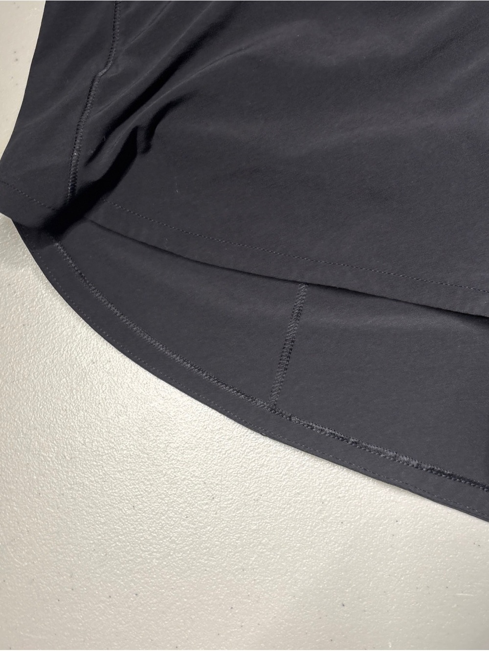 Lululemon Speed Up High-Rise Lined Shorts Womens 10 Black LW7AYMT Running - Picture 8 of 9
